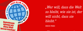 Die Linke sagt: Gemeinsam können wir diese Welt besser machen!