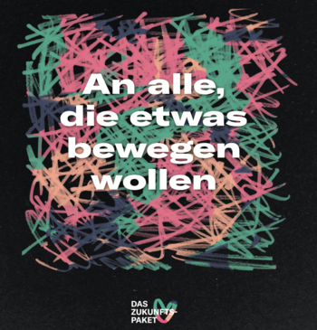 die Grafik zeigt das Logo des Bundesprogramms „Das Zukunftspaket für Bewegung, Kultur und Gesundheit“.